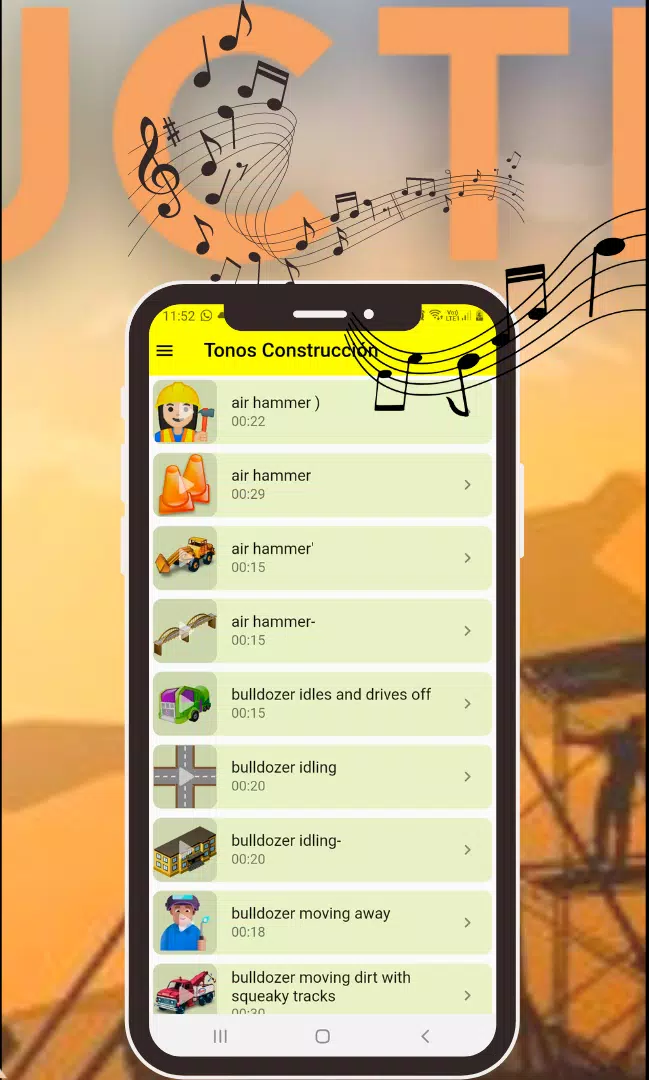 Construction Ringtones ภาพหน้าจอ 4