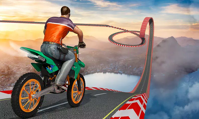 Bike Tricks Trail Stunt Master Captura de pantalla 4