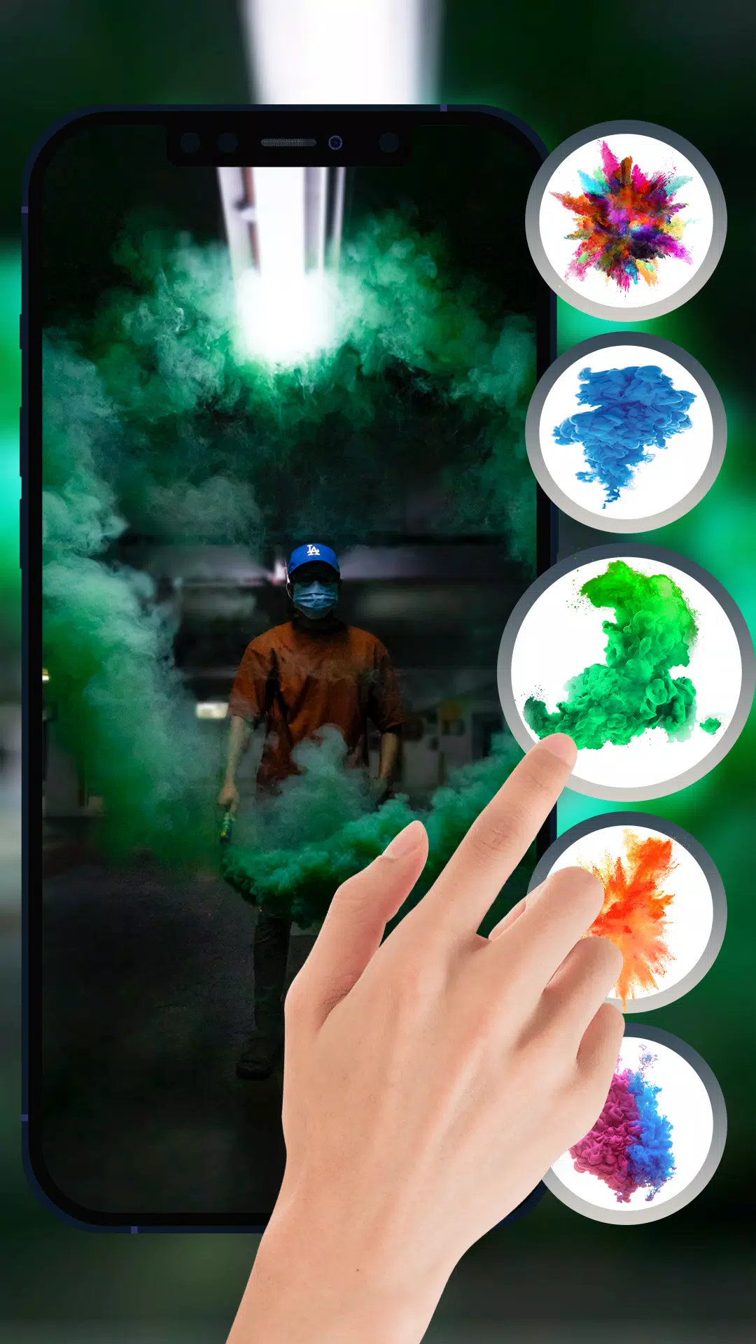 Smoke Filter Photo Editor 스크린샷 4