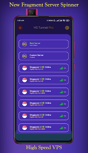 HS Tunnel Pro - Unlimited VPN स्क्रीनशॉट 2
