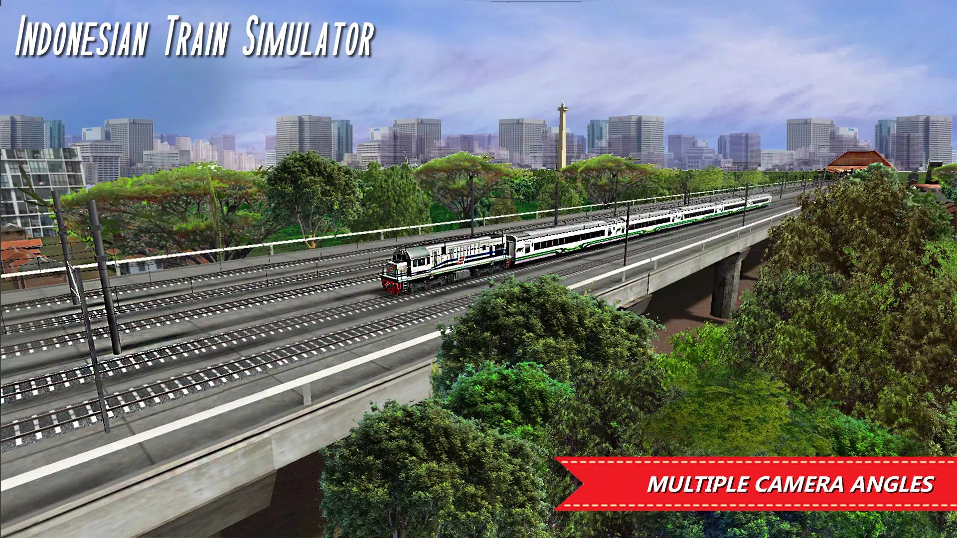 Indonesian Train Sim: Game Screenshot 1