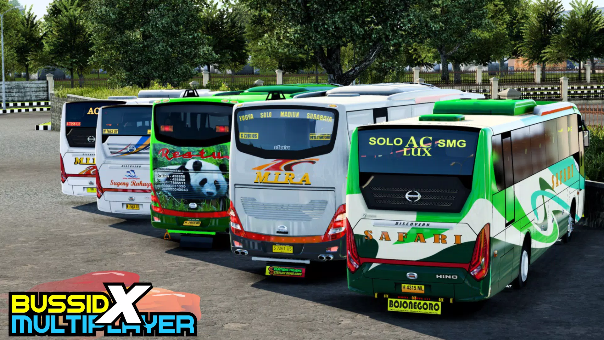 Mod Bussid X Multiplayer Captura de tela 1