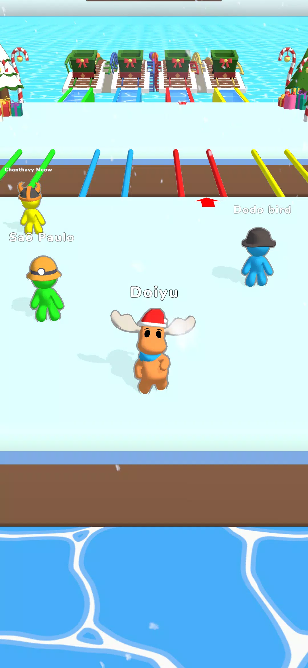 Ice Runner Battle: Snow Race スクリーンショット 1