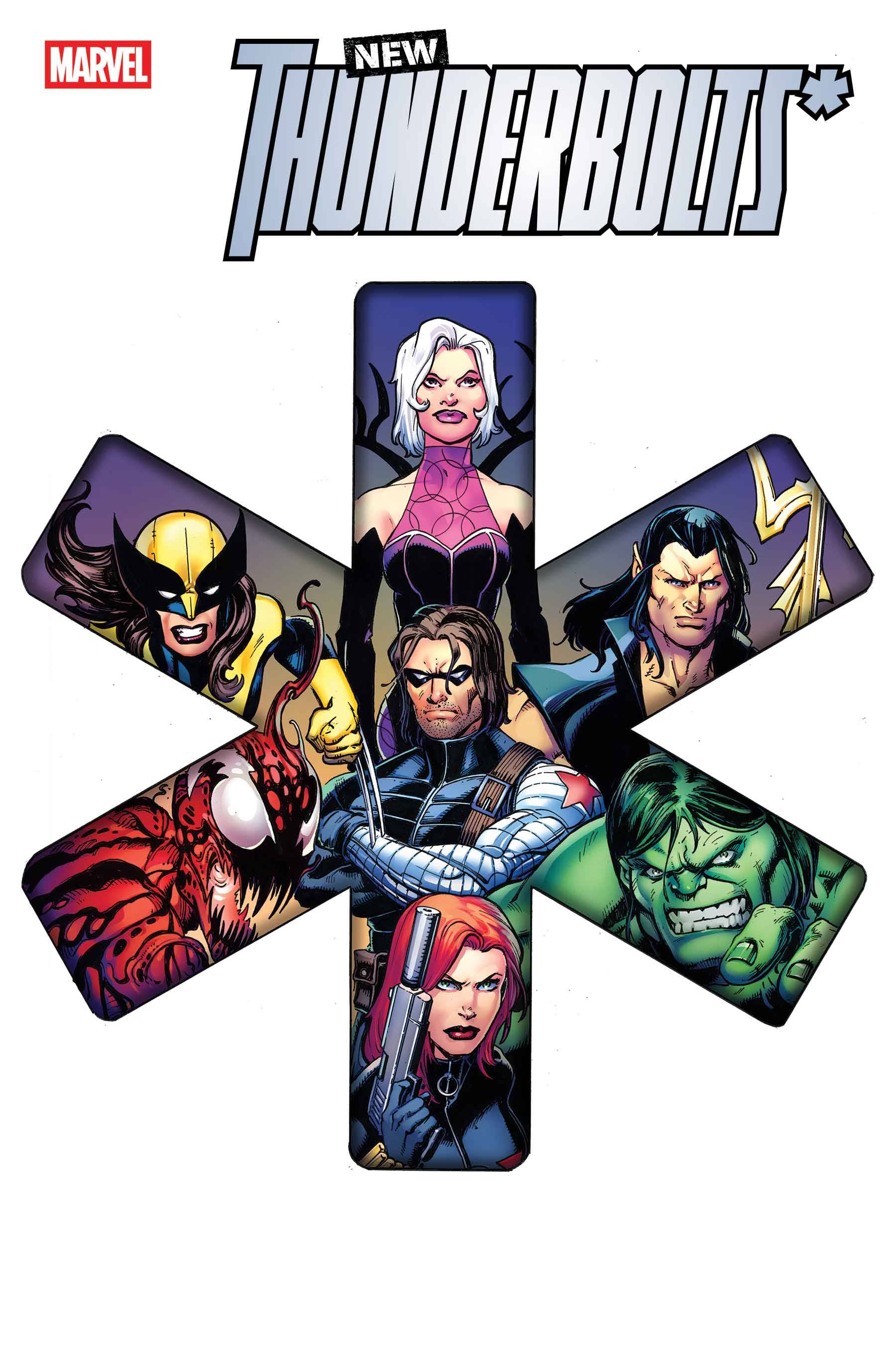 Nouveau Thunderbolts * illustration de Mark Bagley