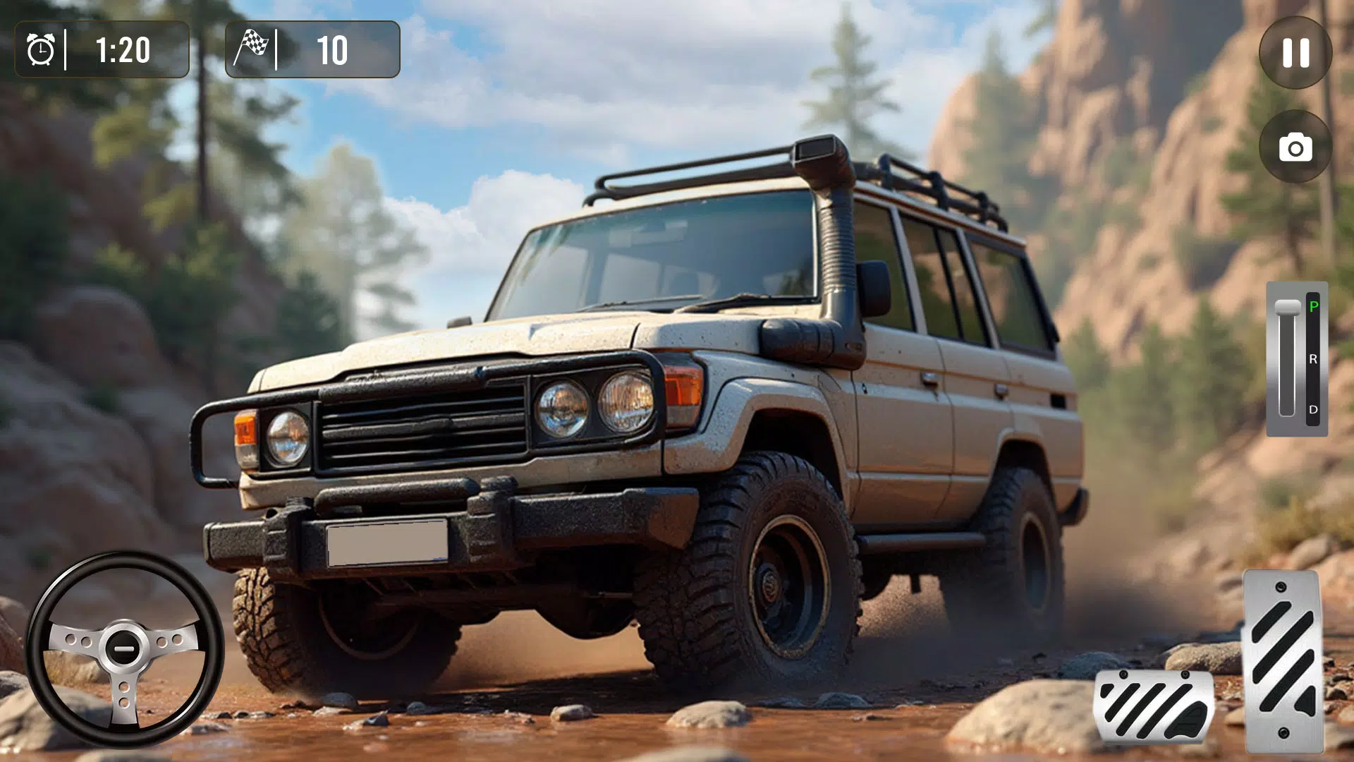 Toyota Land Cruiser Prado Game Screenshot 1