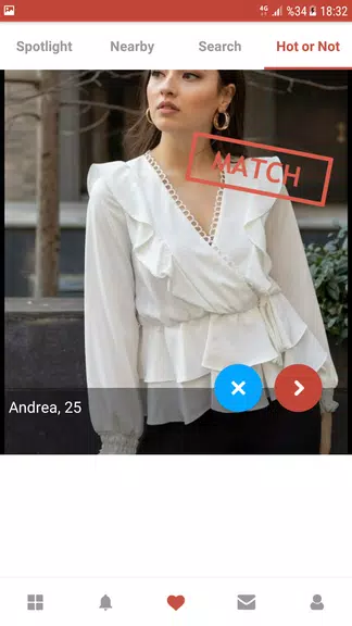 Deaf Dating App - AGA Tangkapan skrin 1