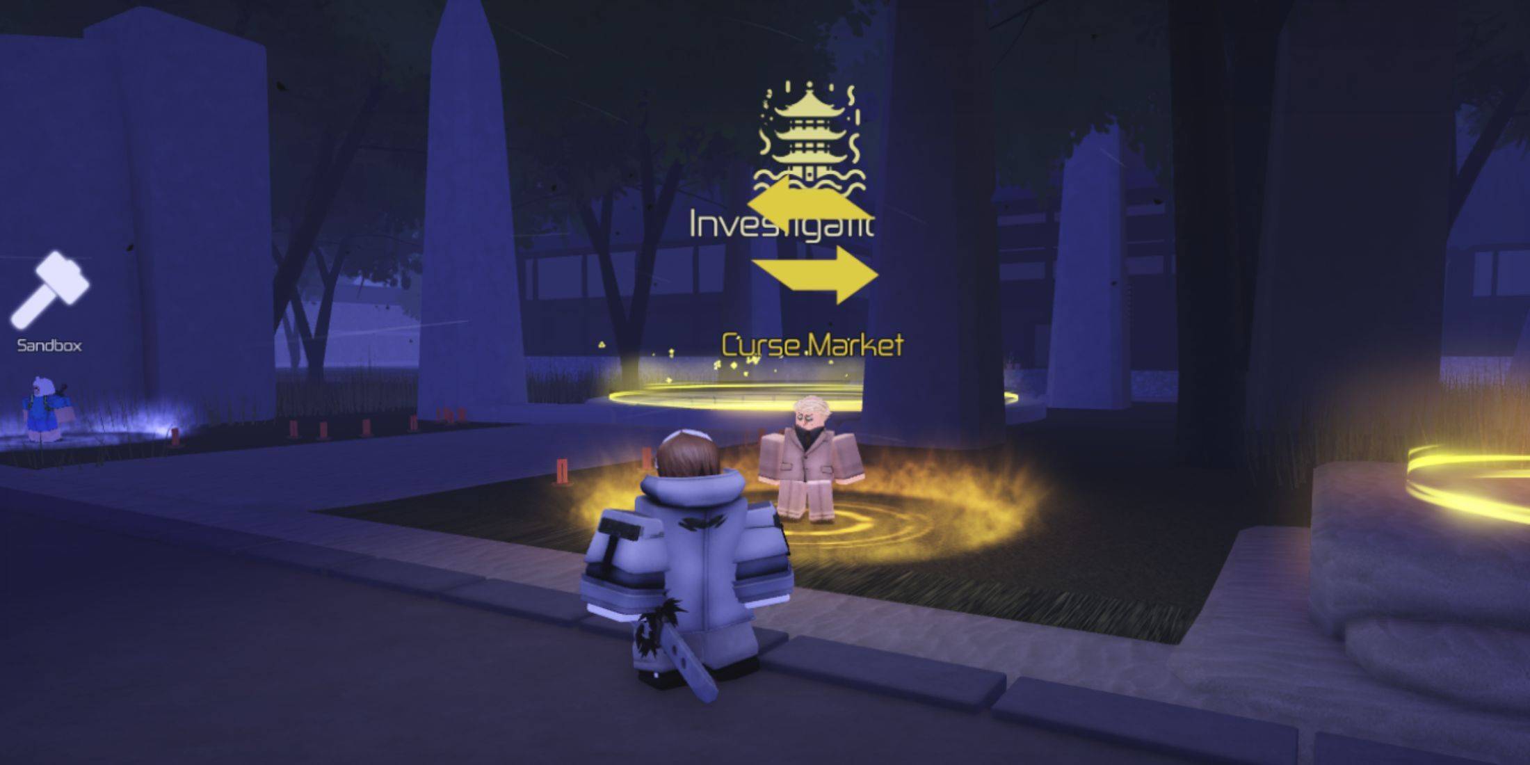 Lança invertida do céu