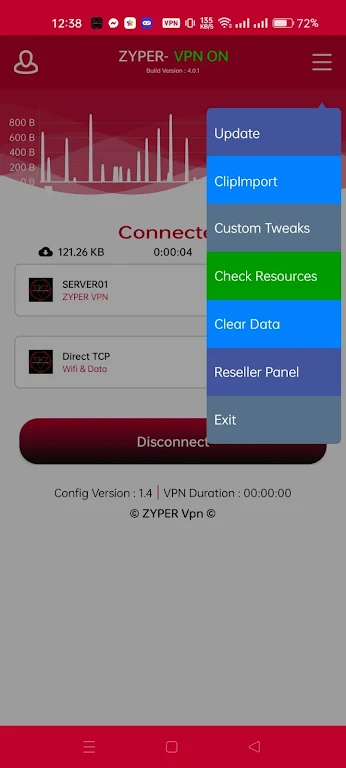 Schermata DP Tunnel VPN - Super Fast Net 3