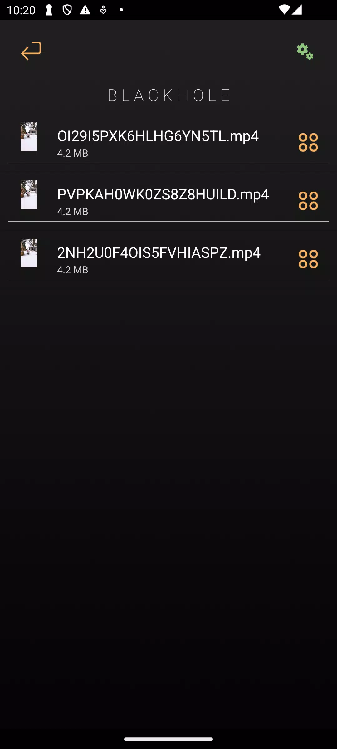 BlackHole Captura de pantalla 4