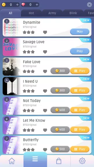 Army Piano: Magic Tiles & BTS Captura de tela 1