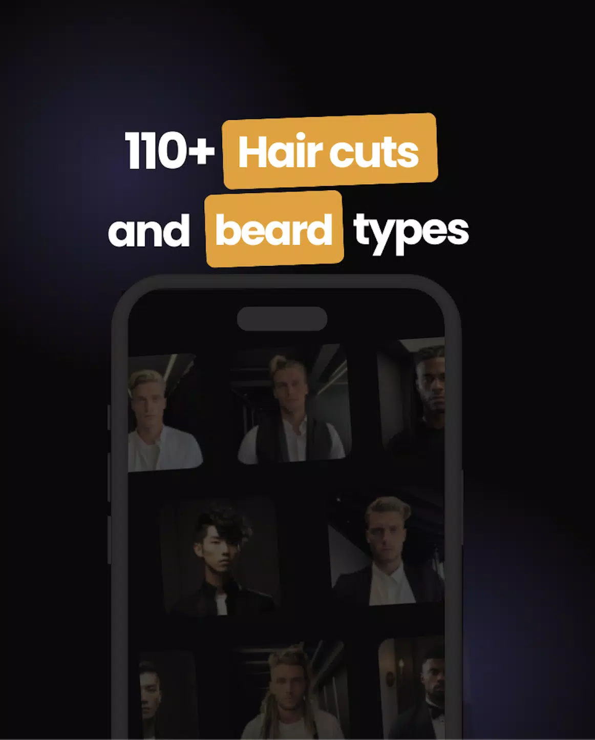 Men's Hair Cuts & Hairstyles Captura de pantalla 1