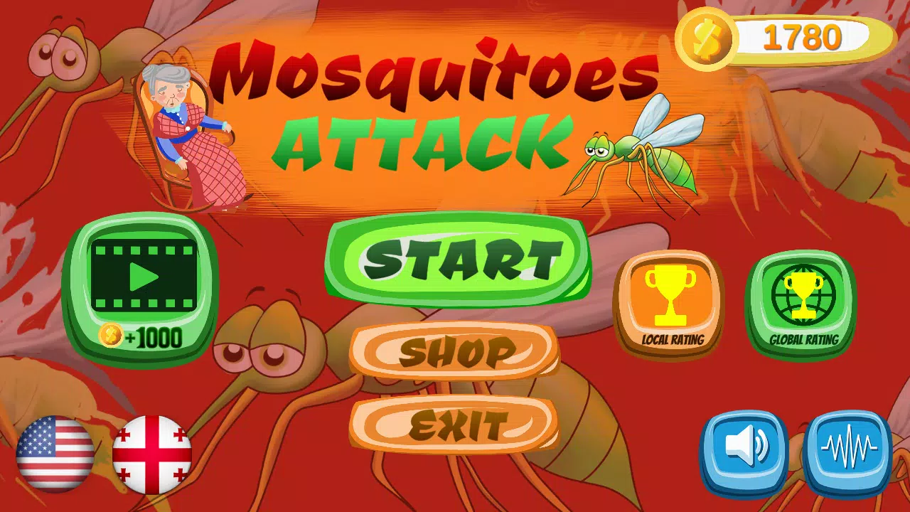 Mosquitoes Attack Tangkapan skrin 1