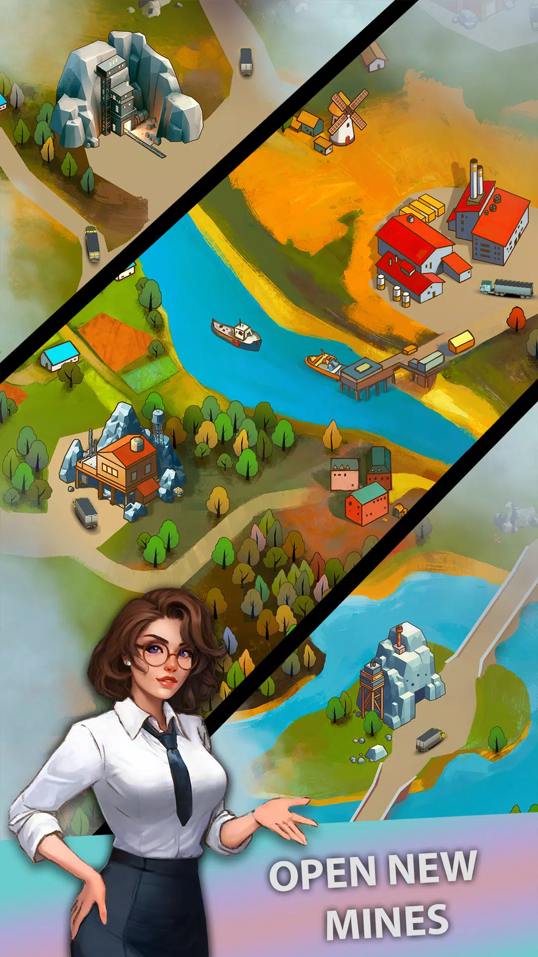 Idle truck: city miner tycoon Screenshot 4