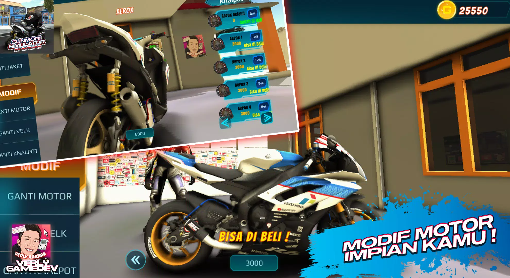 Sunmori Simulator Indonesia 3D 스크린샷 3