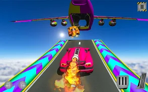 Rocket Car Racing Stunts Ảnh chụp màn hình 2