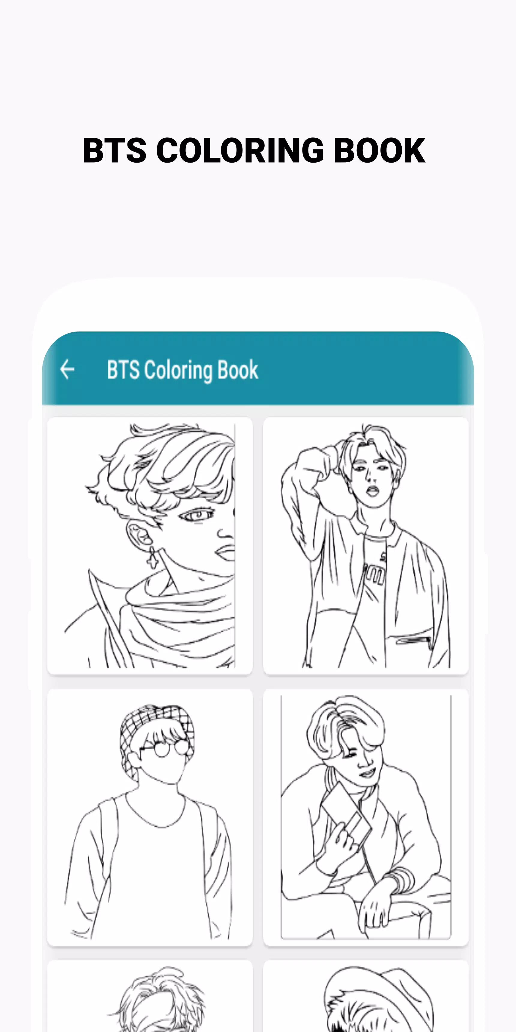 BTS Coloring Book Screenshot 2