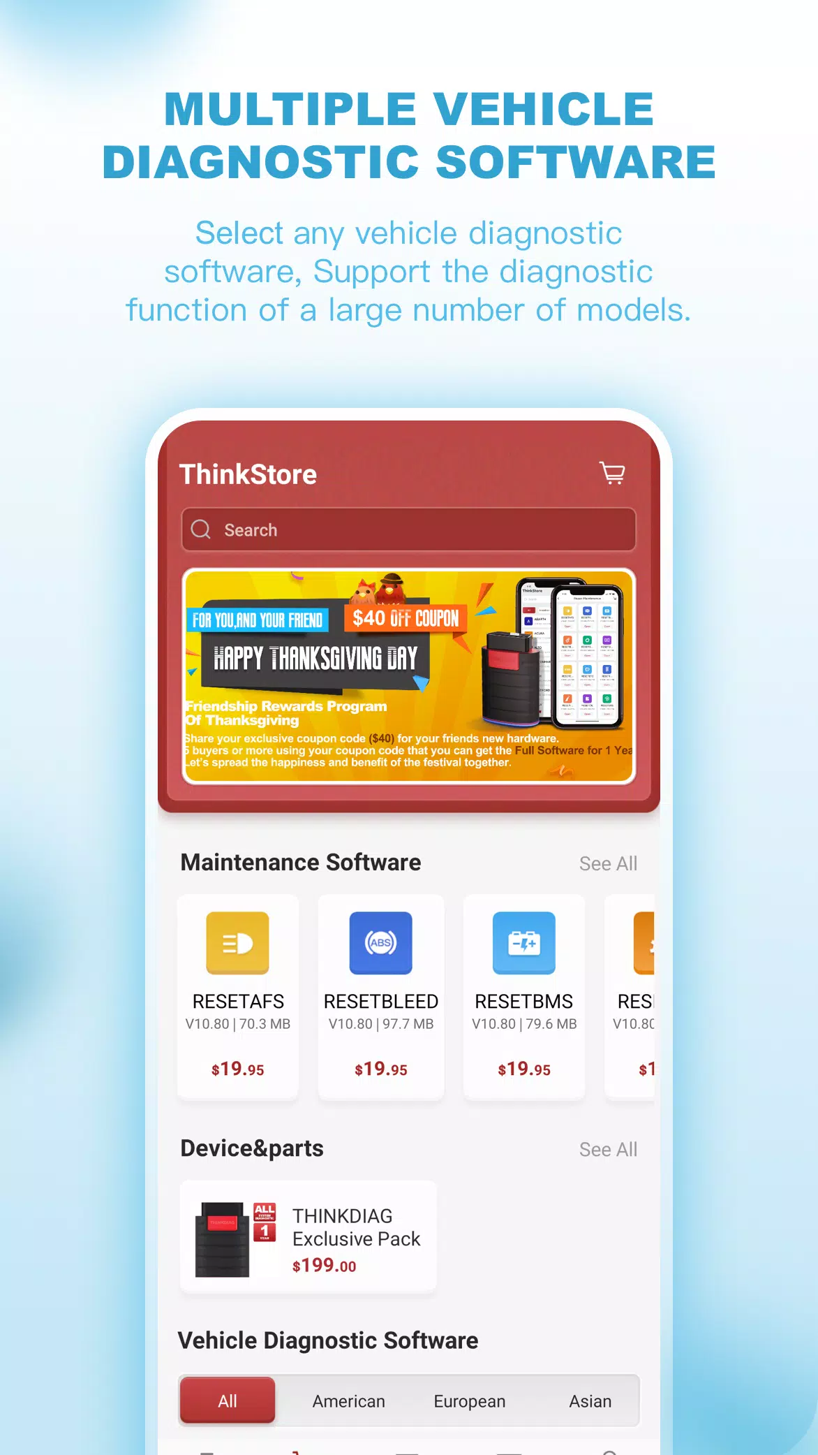 ThinkDiag mini Screenshot 2