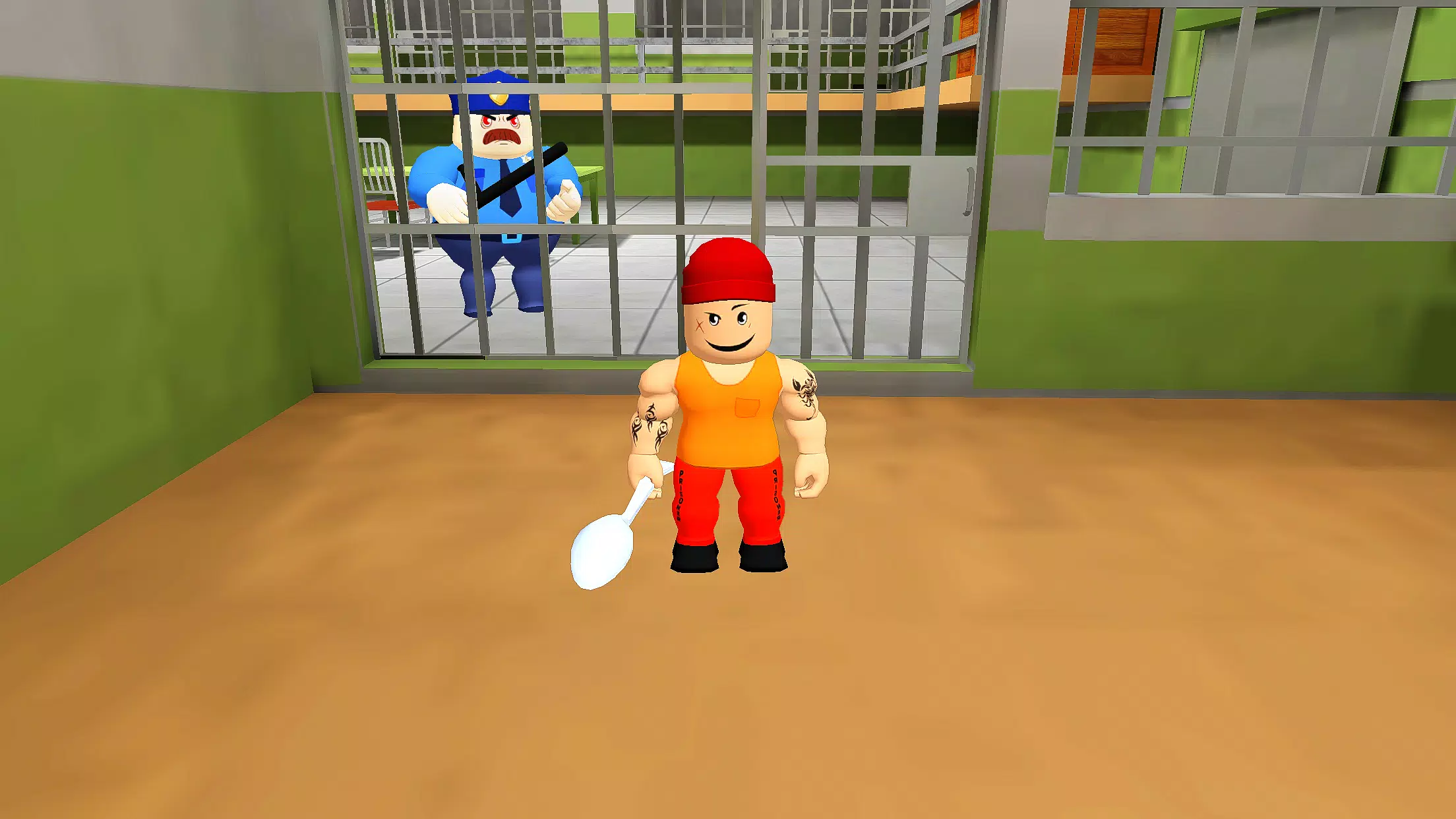 Obby Escape: Prison Breakout Tangkapan skrin 2