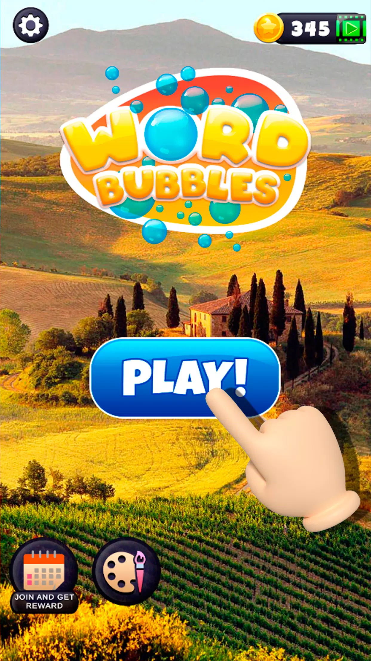 Word Bubbles 2024 Captura de pantalla 1