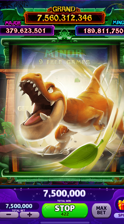 Dino Pixie Slots Adventure Скриншот 3