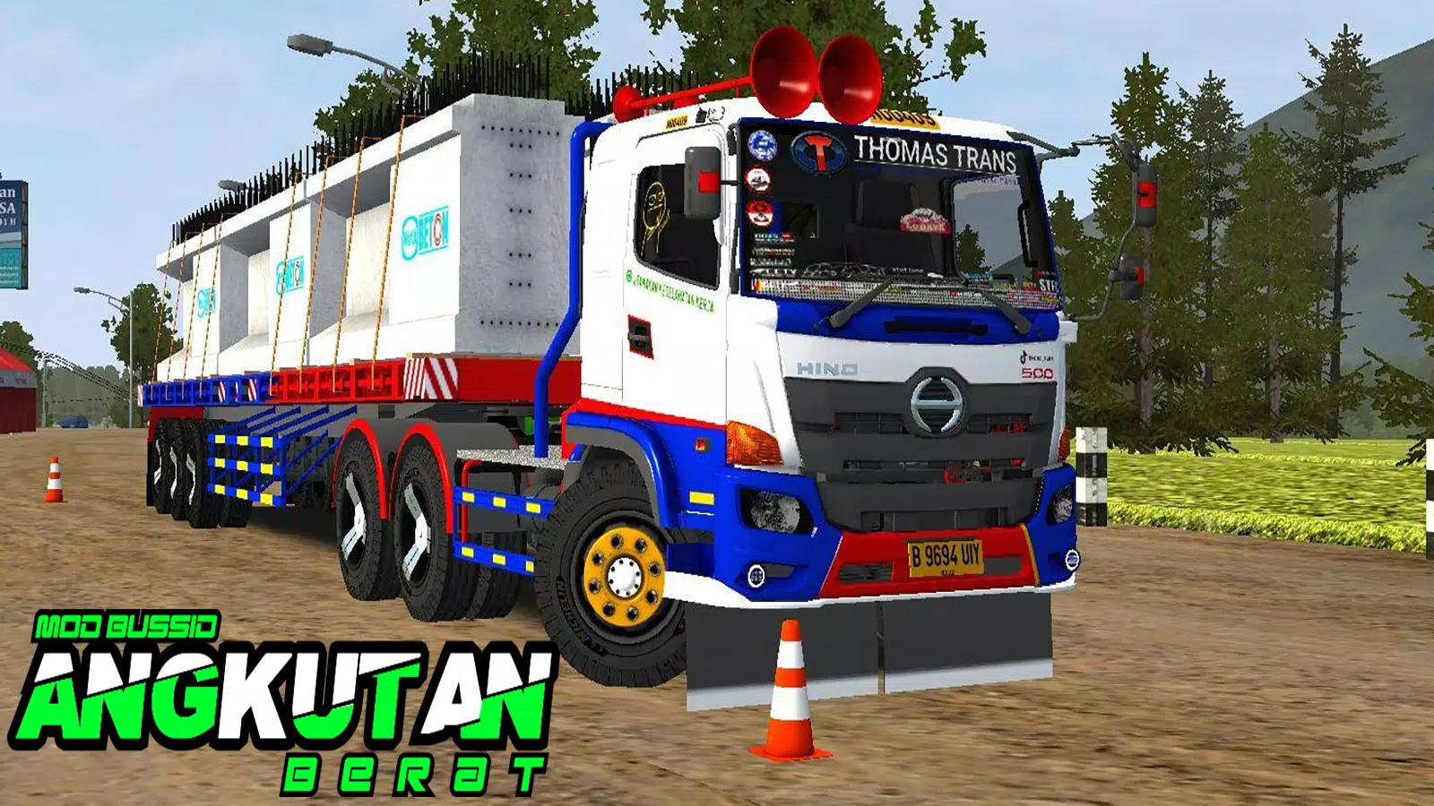 Mod Bussid Angkutan Berat スクリーンショット 1