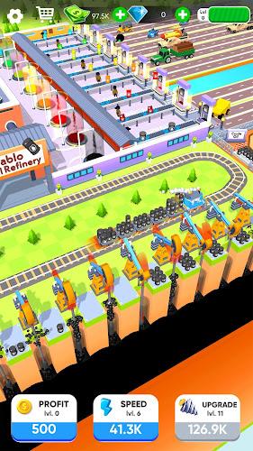 Oil Mining 3D - Petrol Factory Tangkapan skrin 2