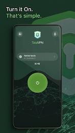 TotalVPN Tangkapan skrin 1