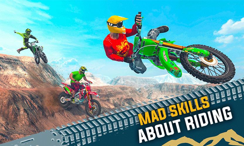 Schermata Crazy Bike Racing Stunt Game 1
