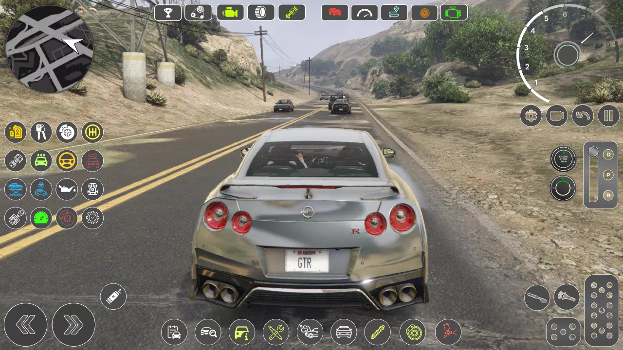 GT-R Car Race Captura de pantalla 4