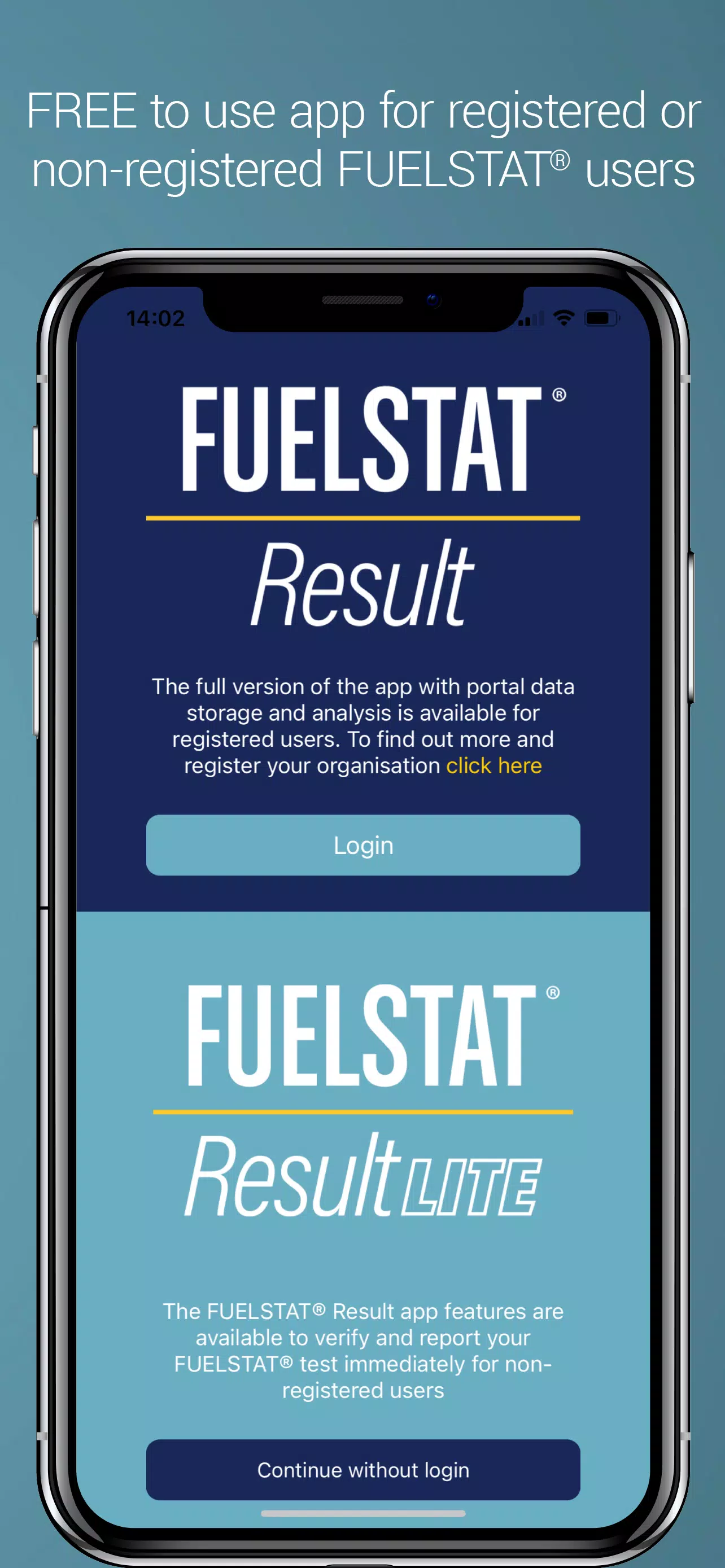 FUELSTAT Result Captura de pantalla 1