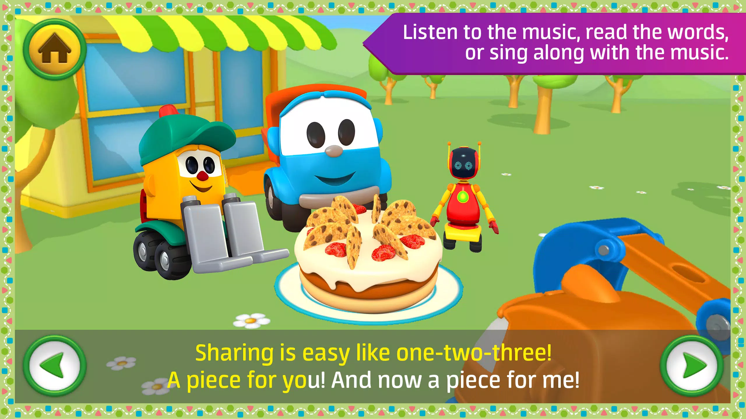 Leo kids songs and music games Screenshot 2