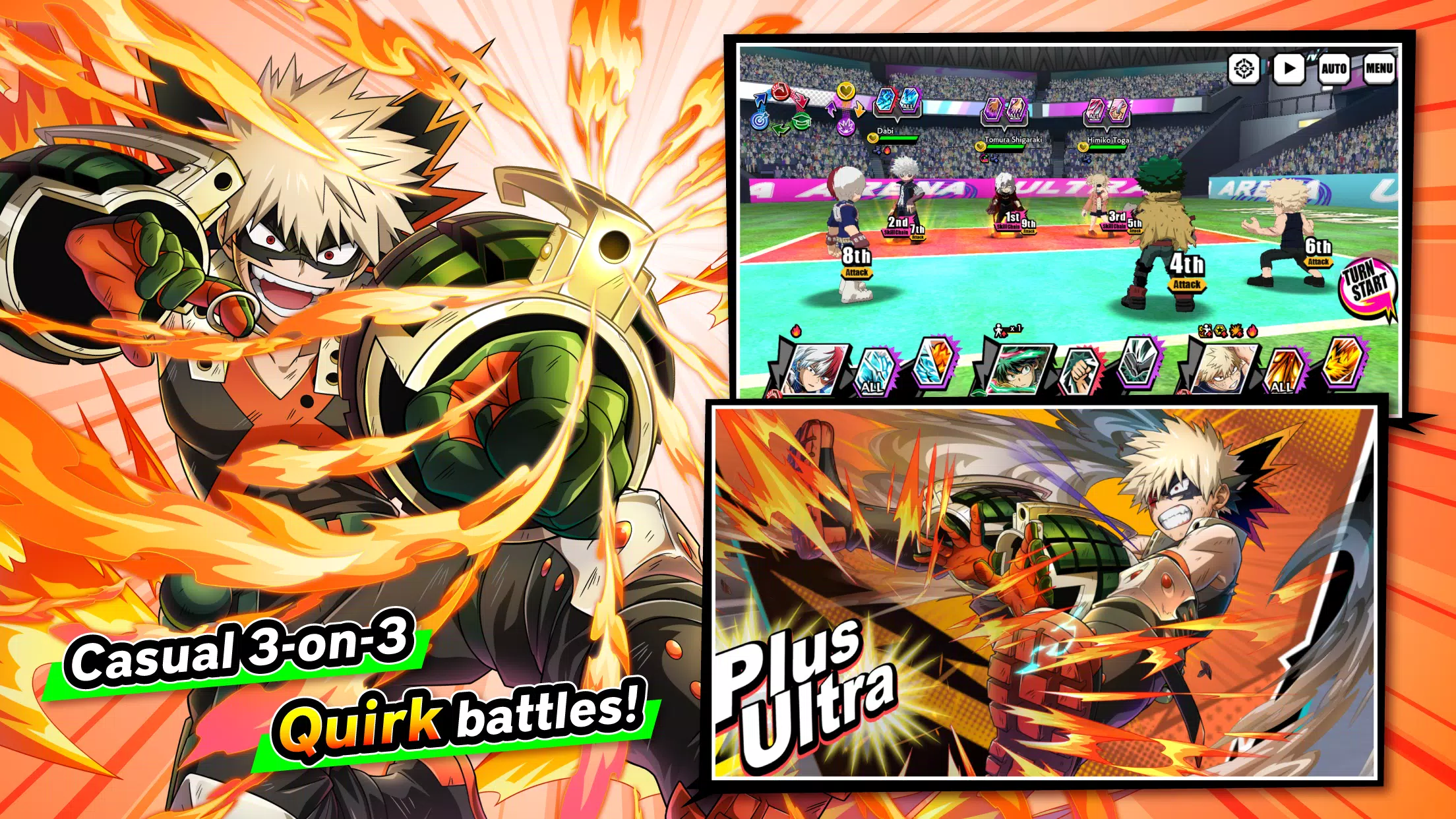 MY HERO ULTRA IMPACT Captura de pantalla 3