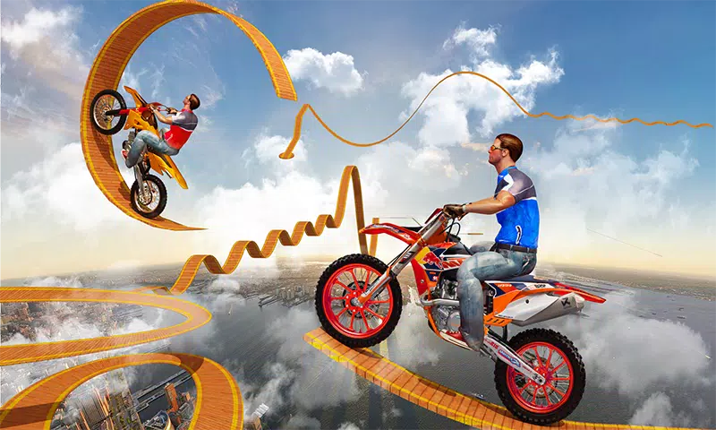 Bike Tricks Trail Stunt Master Captura de pantalla 3