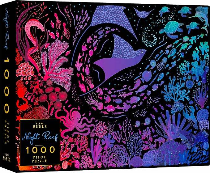 埃琳娜·埃塞克斯（Elena Essex）拼圖1000件 - 夜礁