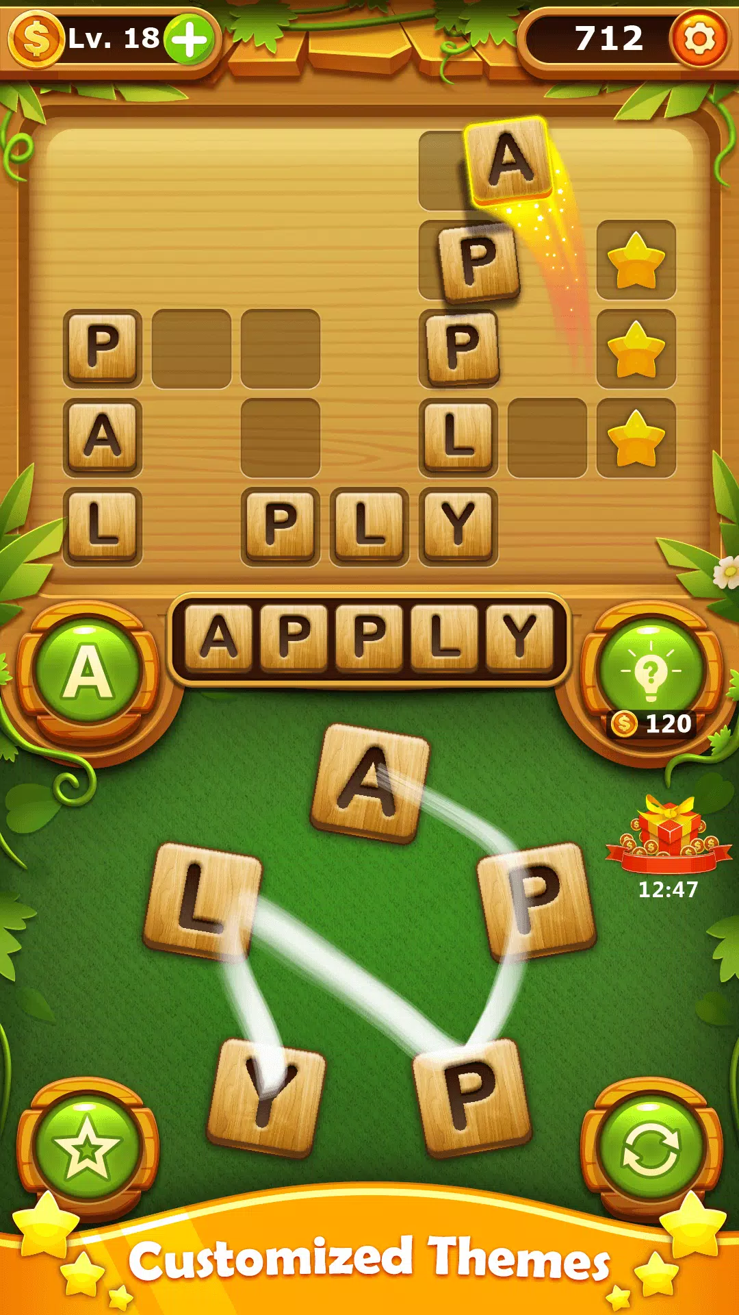 Word Cross Puzzle: オフラインワードゲーム スクリーンショット 4