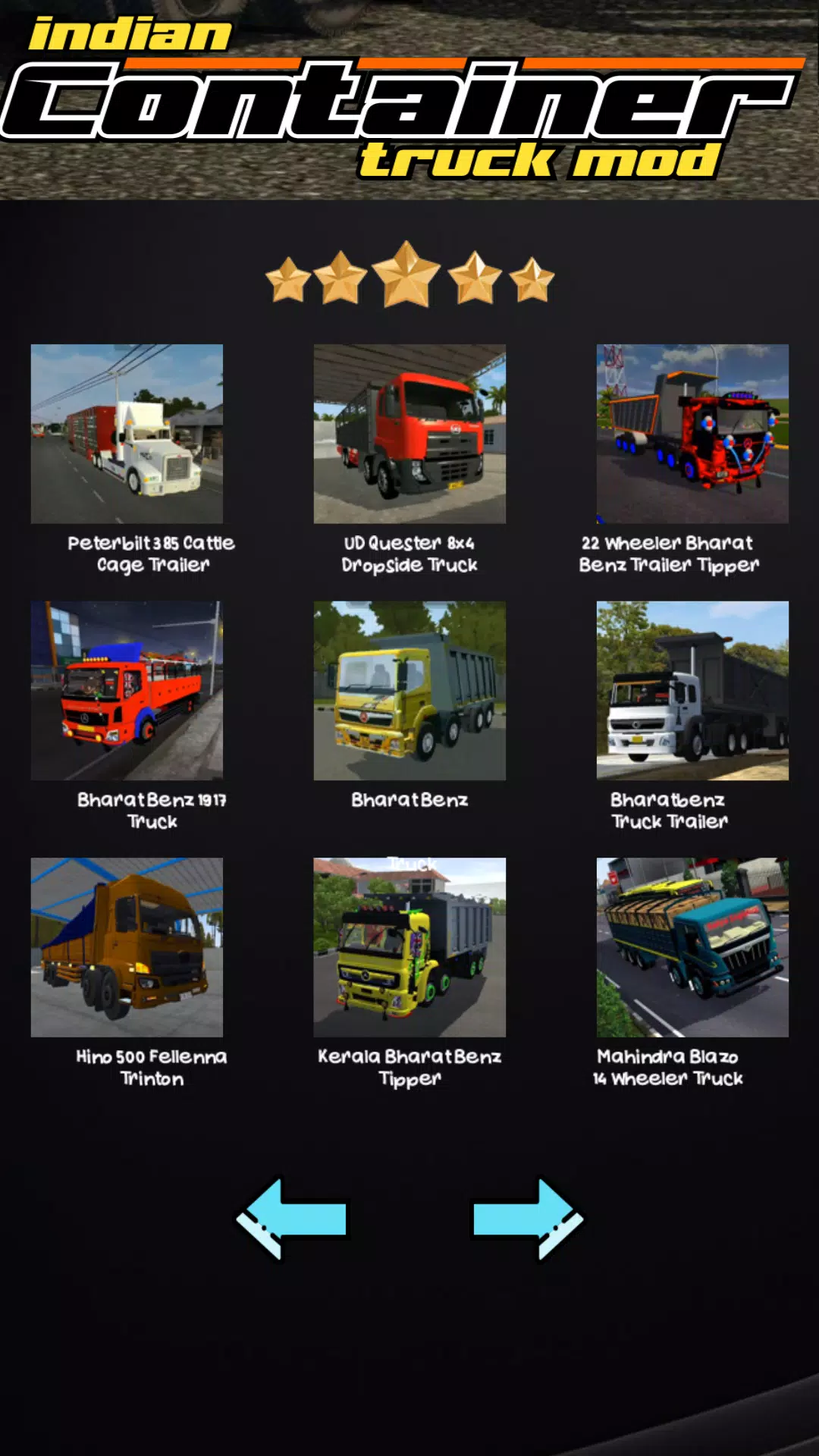 Indian Container Truck Mod Captura de tela 4