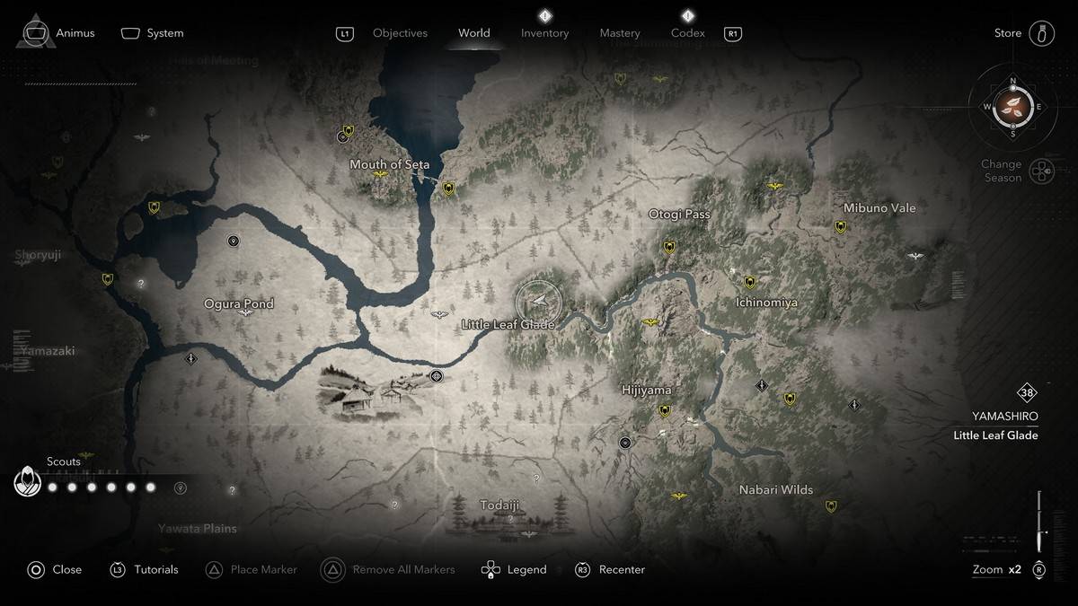 Legendary Sumi-E location in Assassin's Creed Shadows.