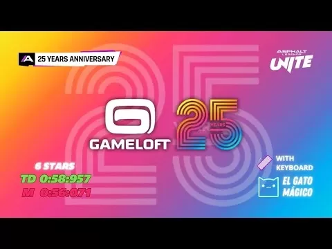 Celebración del 25 aniversario de Gameloft