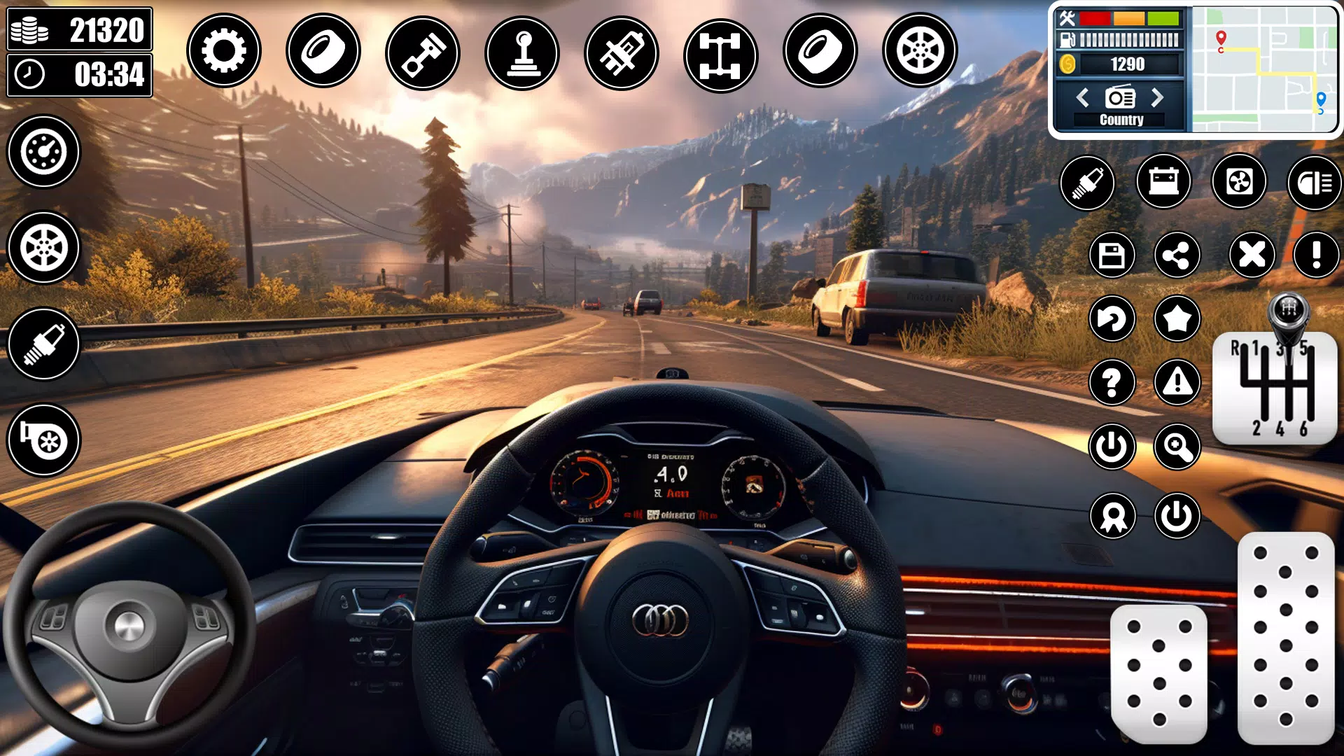 Real Car Driving School Games スクリーンショット 3
