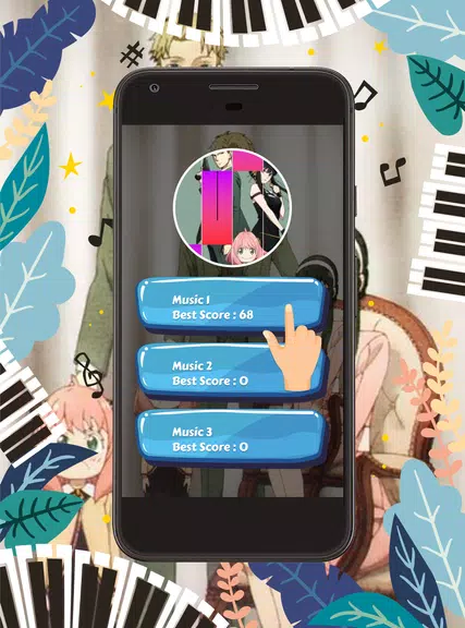 Piano Tiles Anime Spy X Family應用截圖第1張