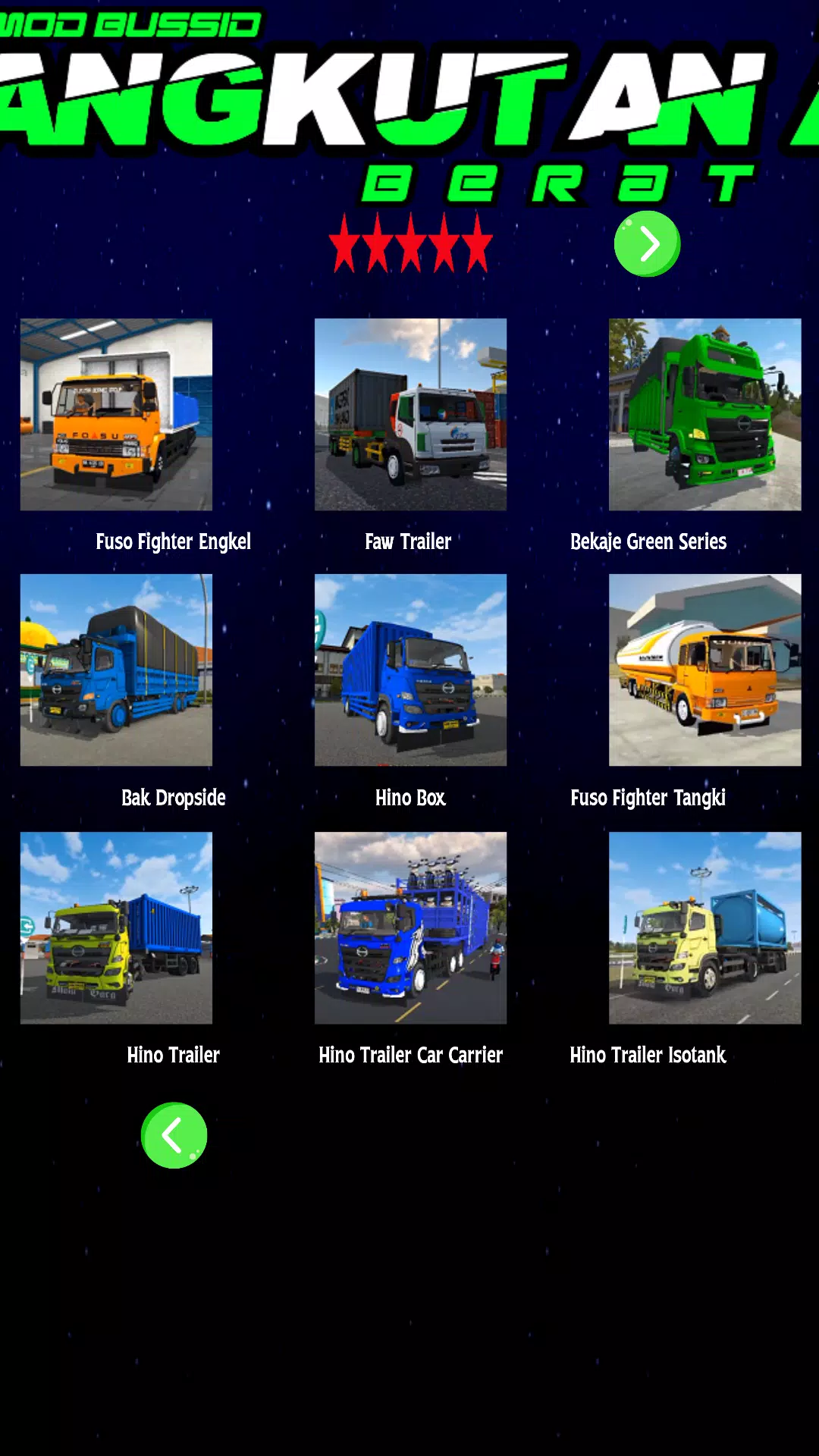 Mod Bussid Angkutan Berat スクリーンショット 4