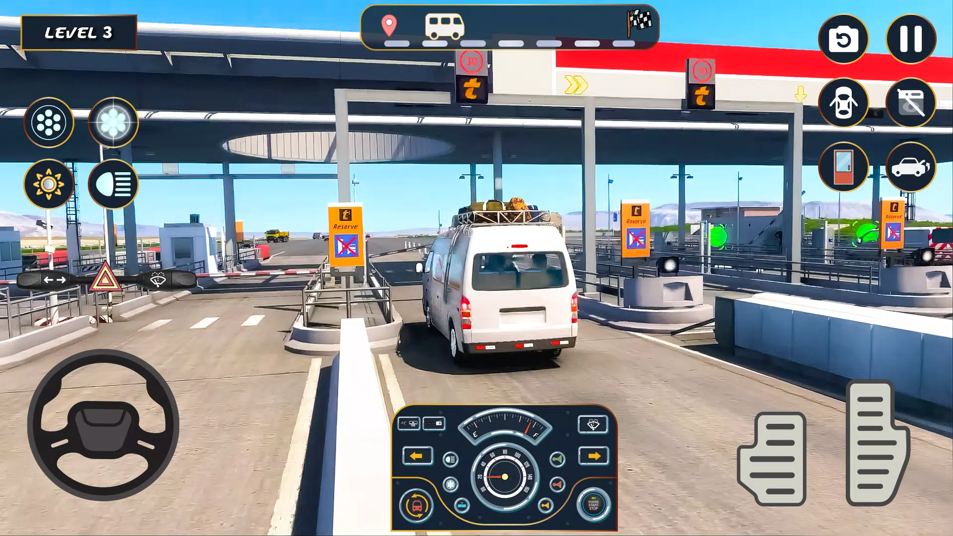 Van Simulator Dubai Van Games Captura de pantalla 4