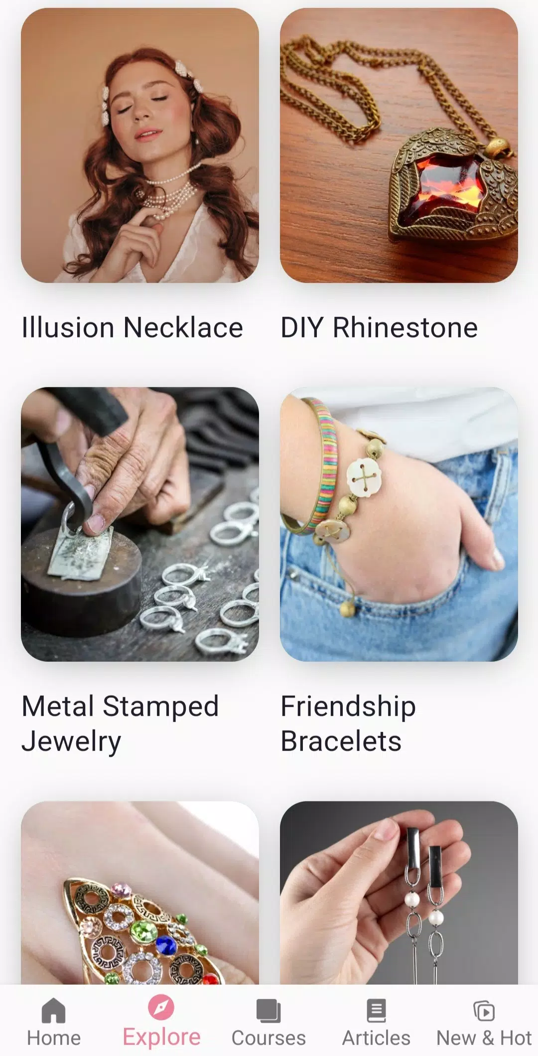 DIY Jewelry Making App スクリーンショット 4