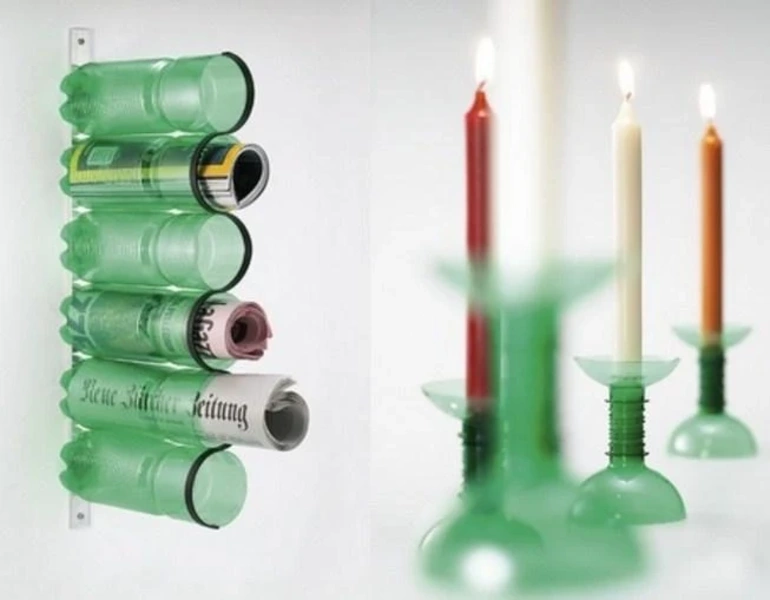 DIY Crafts Plastic Bottles ဖန်သားပြင်ဓာတ်ပုံ 2
