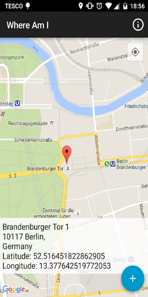 Where Am I - Location and address finder. ဖန်သားပြင်ဓာတ်ပုံ 1