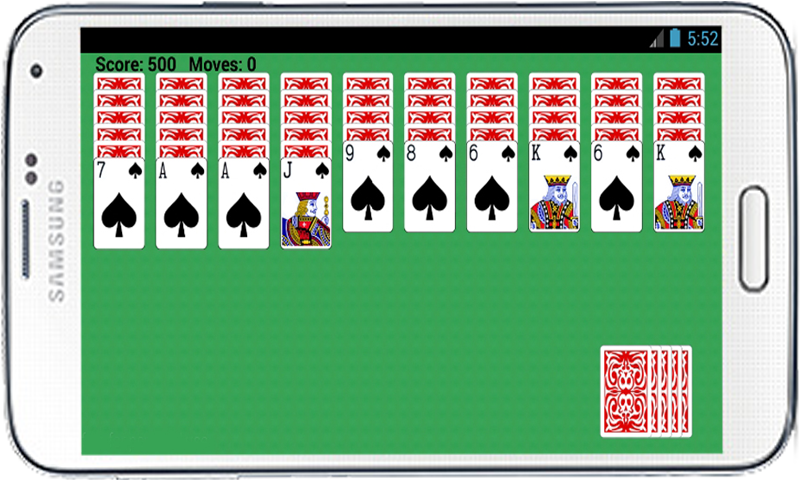 Spider Solitaire Free Game by Appsi ภาพหน้าจอ 1