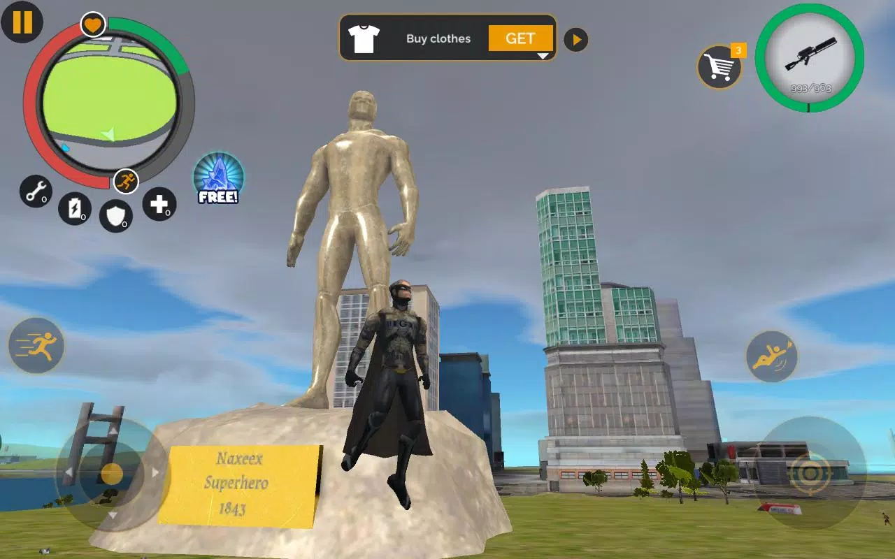 Naxeex Superhero Captura de pantalla 3