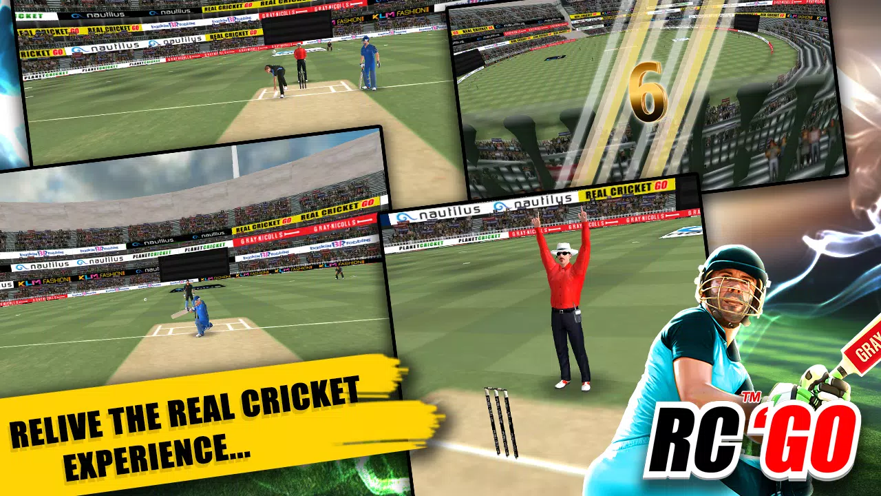 Real Cricket™ GO Capture d'écran 4