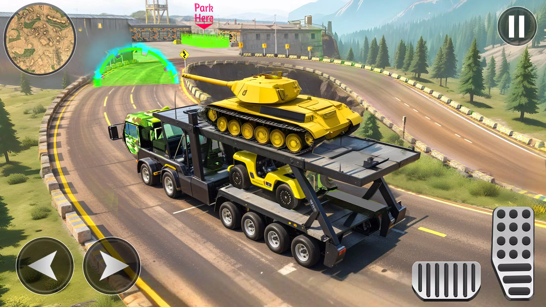 Army Cargo Truck Driving Games スクリーンショット 4