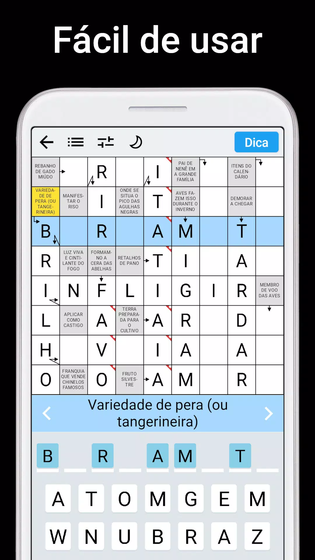 Palavras Cruzadas Diretas应用截图第4张